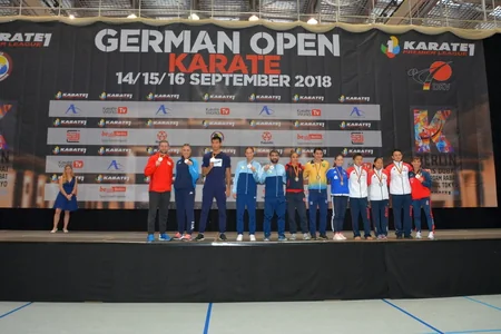 Azərbaycan karateçiləri Berlində iki gümüş və bir bürünc medal əldə ediblər