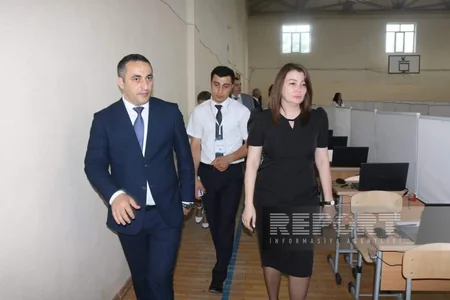 В центрах Ширван-Сальянского управления образования состоялись экзамены по сертификации учителей