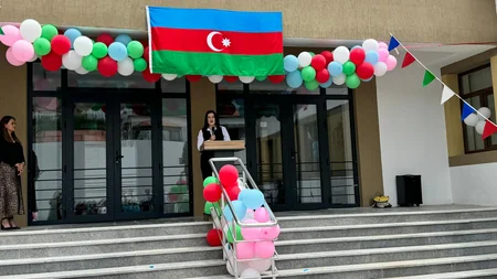 Zabux kəndində ilk uşaq bağçasının açılışı olub
