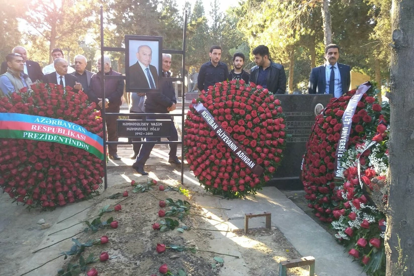 Akademik Vasim Məmmədəliyev dəfn olunub - YENİLƏNİB-3