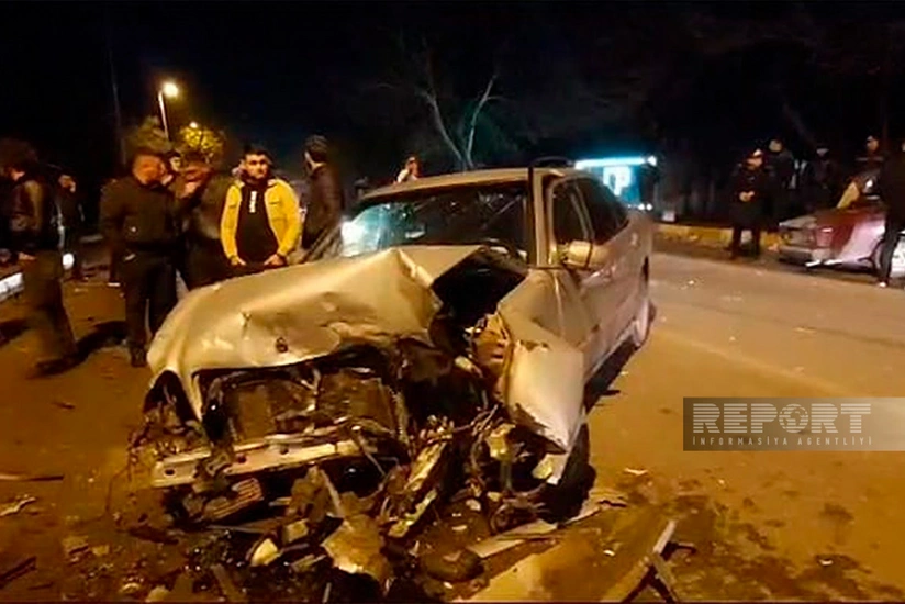 Ağstafada avtomobillər toqquşub, xəsarət alanlar var