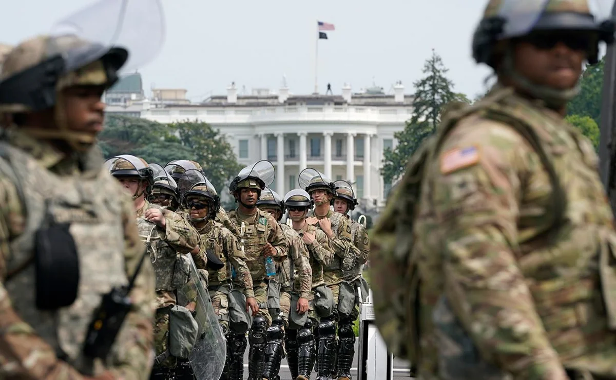 Два штата отправили нацгвардию в Вашингтон