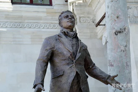 Rəşid Behbudov adına Mahnı Teatrından - REPORTAJ