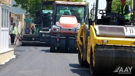 Şamaxıda ümumi uzunluğu 13 kilometr olan 18 küçənin təmirinə başlanıb