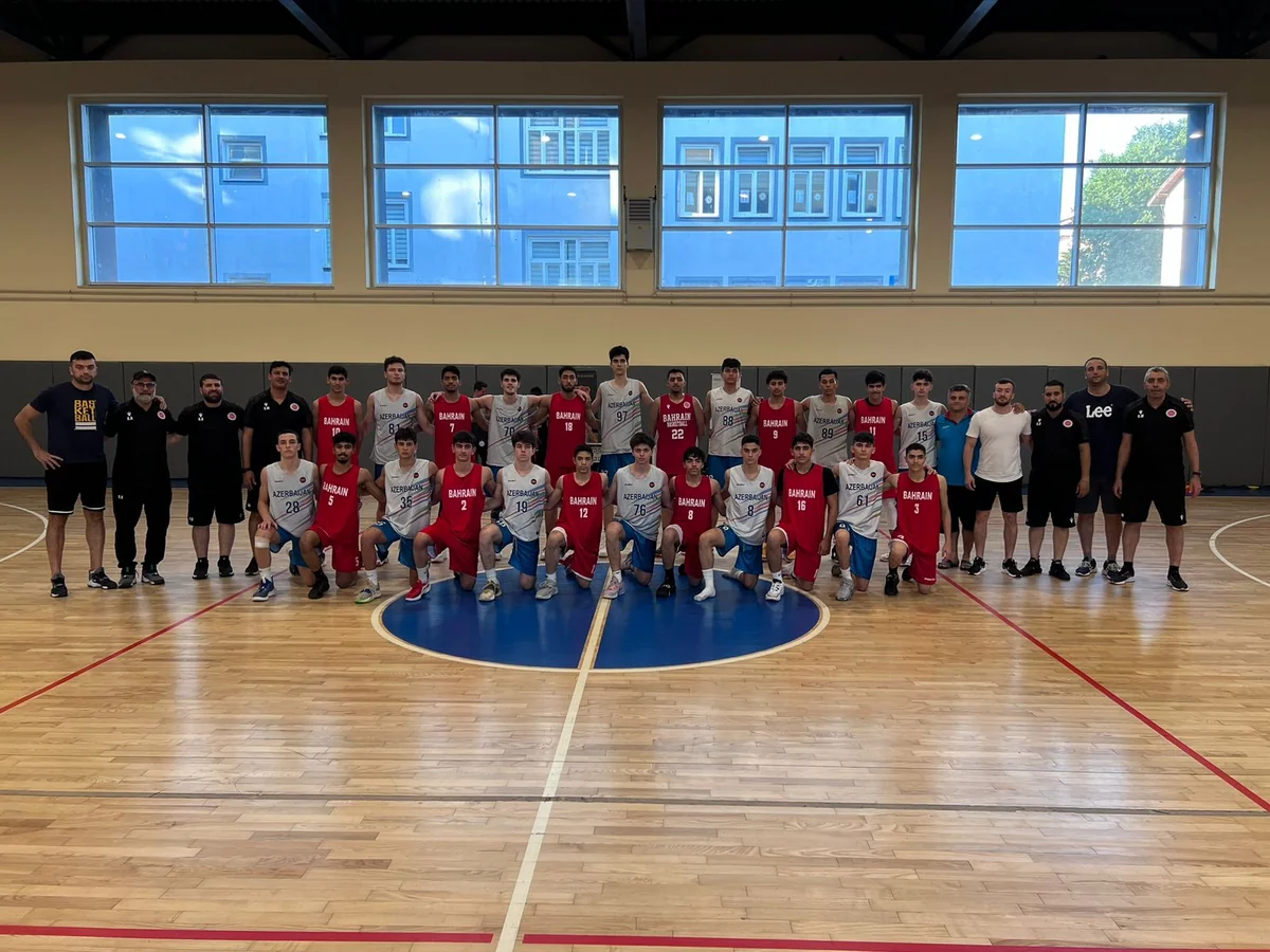 Azərbaycanın basketbol millisi yoxlama görüşlərində qələbə qazanıb