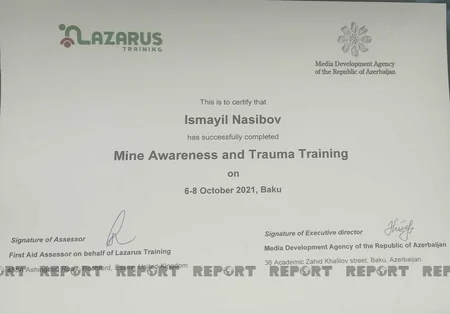 Media Development Agency awards journalists attending training