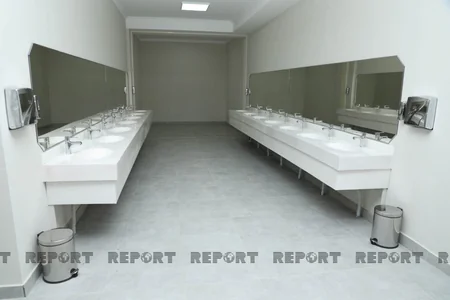 Bakıda sökülərək yenidən tikilən məktəbin açılışı olub