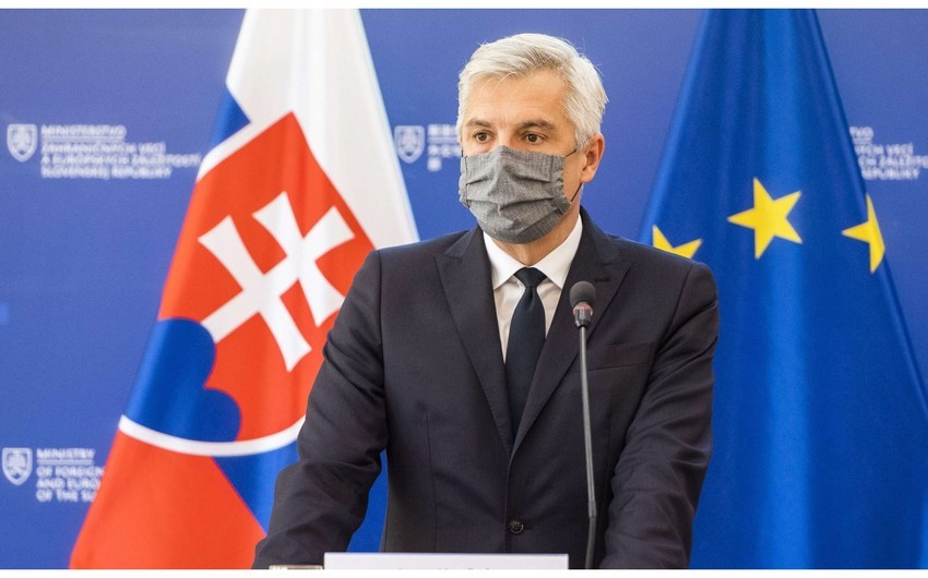 Slovakiya XİN rəhbəri: Üçtərəfli bəyanatın bəndlərini yerinə yetirmək çox vacibdir