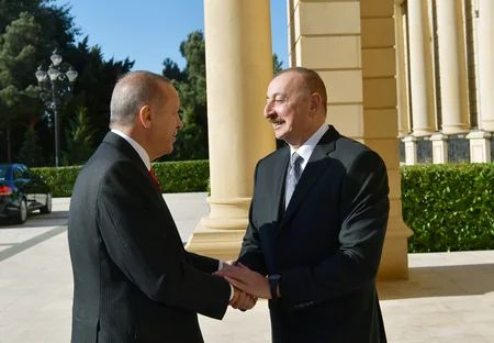 Azərbaycan Prezidenti Türkiyə Prezidenti ilə görüşüb - YENİLƏNİB