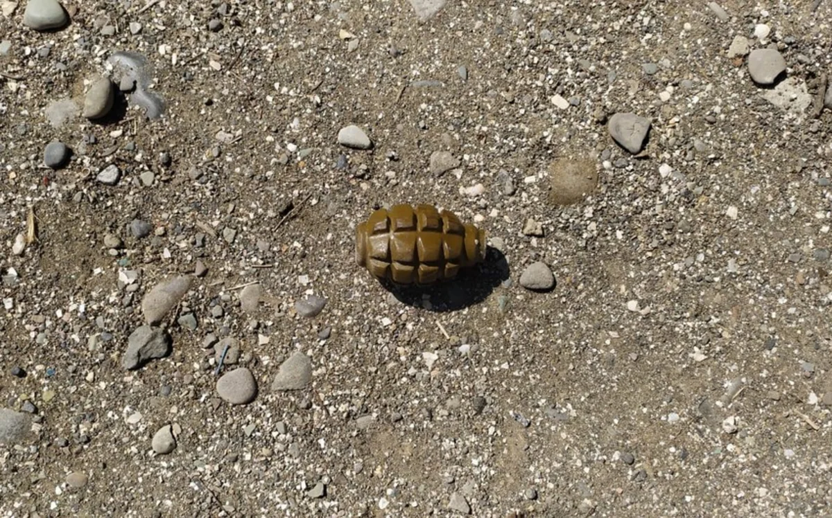 Mingəçevirdə F-1 əl qumbarası aşkarlandı