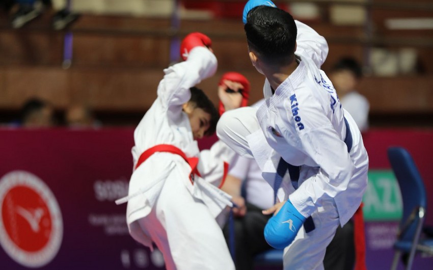 Azərbaycan karateçiləri Bakıdakı yarışda medal sıralamasında birinci yeri tutub