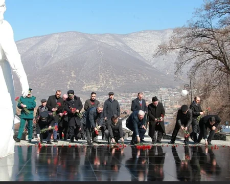 Şəki və Zaqatalada Xocalı soyqırımının ildönümü qeyd olunub