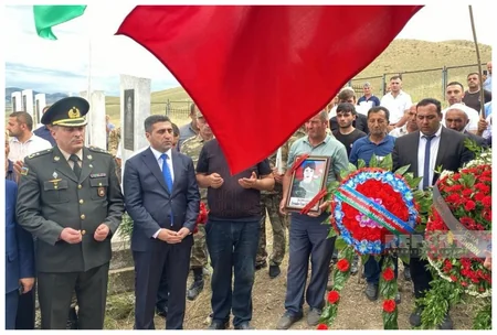 Göygöldə Birinci Qarabağ müharibəsinin şəhidi Ucar Zeynalov dəfn edilib - YENİLƏNİB