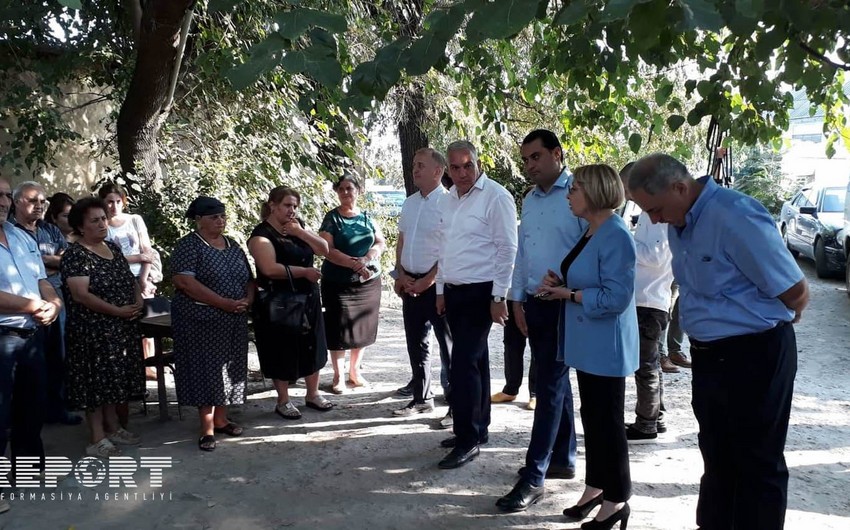 Gürcüstanın nazir müavini azərbaycanlıların yaşadığı kəndlərin problemləri ilə tanış olub
