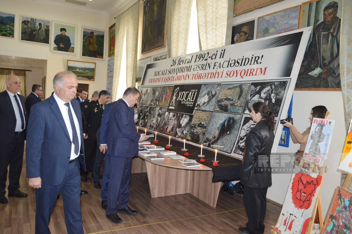 В Астаре прошло мероприятие в связи с 31-й годовщиной Ходжалинской трагедии