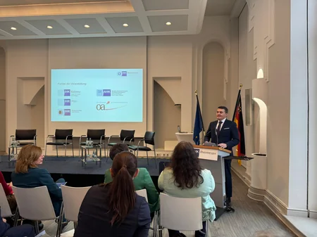 The delegation of AFEZ Authority participated at the event in Germany