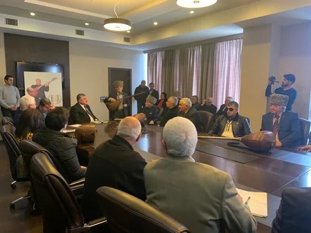 Gürcüstanda azərbaycanlı ustad aşığın 60 illik yubileyi qeyd olunub - FOTO