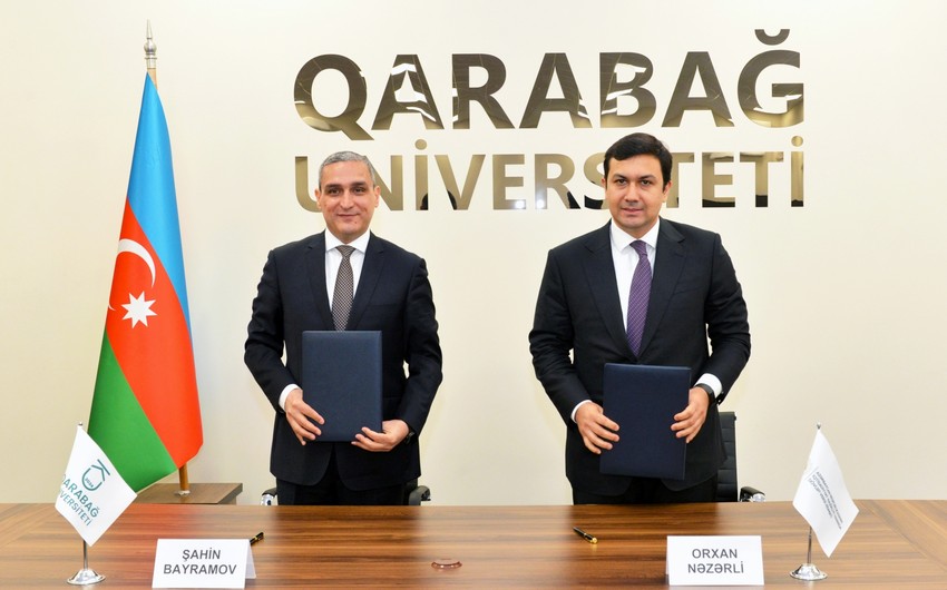 Dövlət Vergi Xidməti Qarabağ Universiteti ilə əməkdaşlıq memorandumu imzalayıb