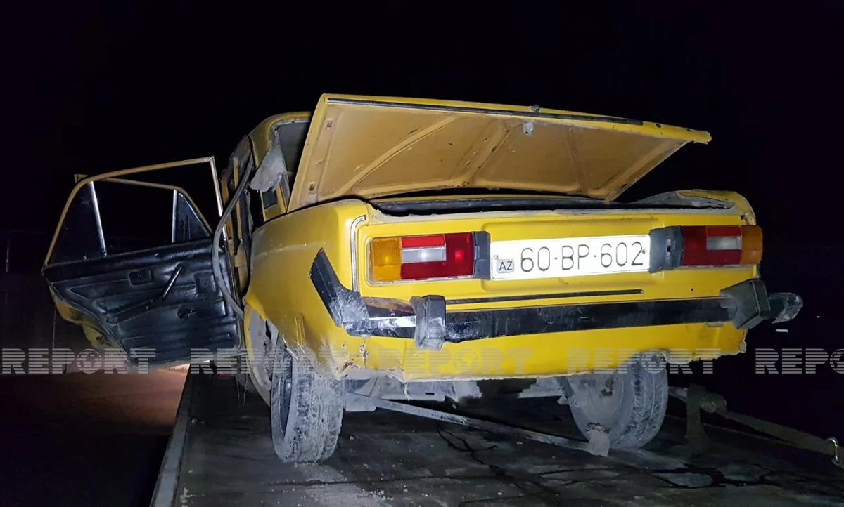 Göyçayda avtomobil aşdı, xəsarət alan var