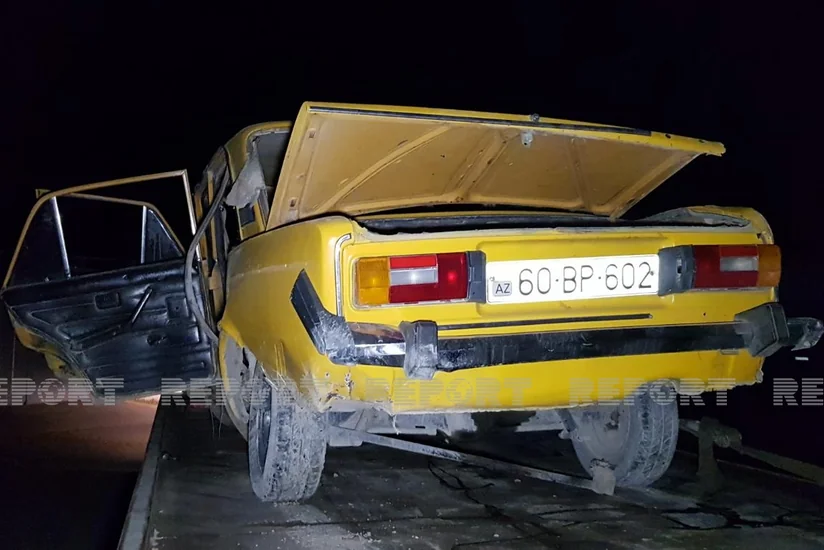 Göyçayda avtomobil aşdı, xəsarət alan var