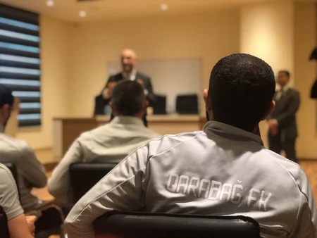 AQTA mütəxəssisləri “Qarabağ” klubunun qida məhsullarının emalı sahəsinə baxış keçirib