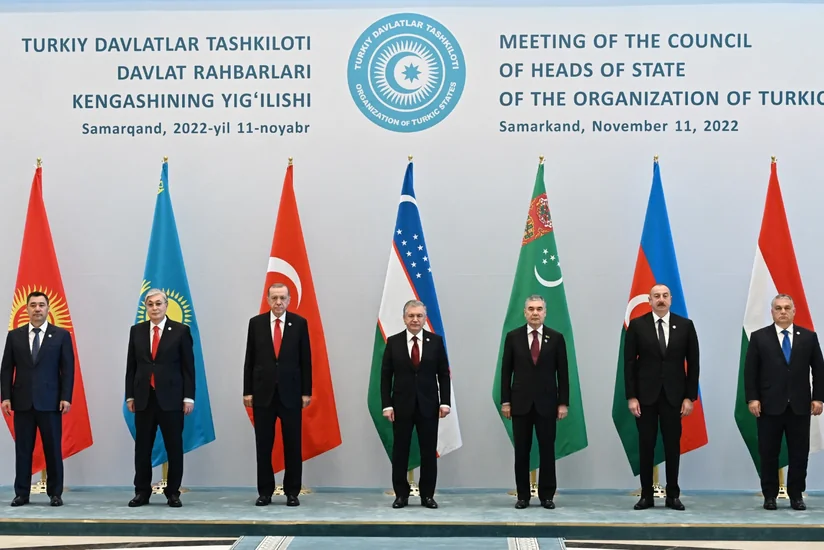 Президент Азербайджана выступил на IX саммите ОТГ в Самарканде