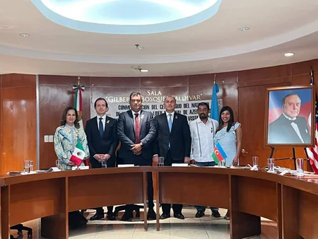Meksika parlamentində Heydər Əliyevin 100 illik yubileyinə həsr olunan konfrans keçirilib