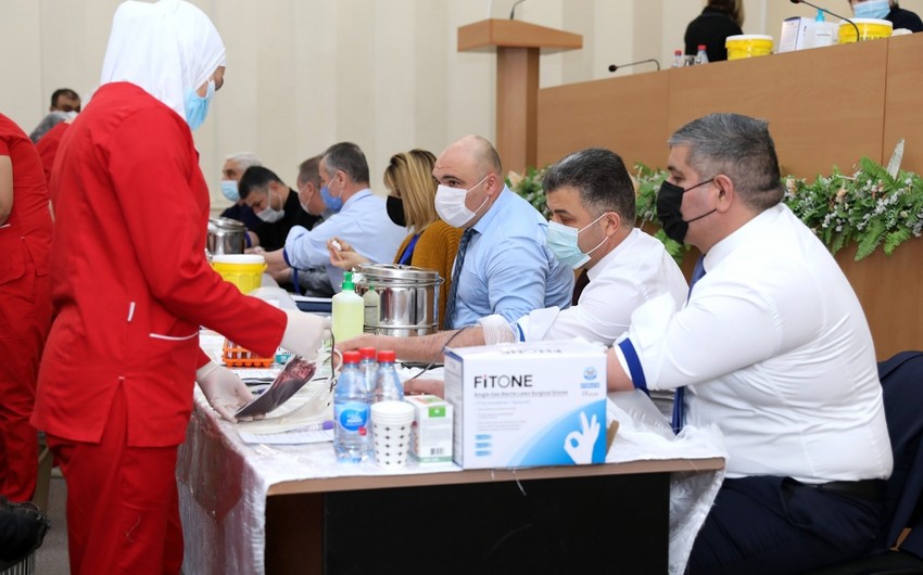 “Azəriqaz”da qanvermə aksiyası keçirilir