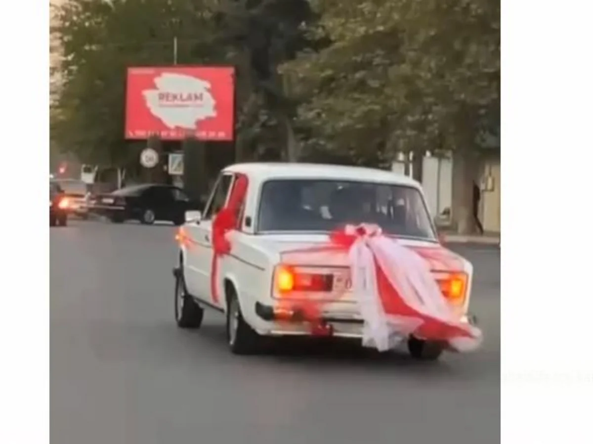 Ağcabədidə toy karvanında avtoxuliqanlıq edən sürücü cərimələnib