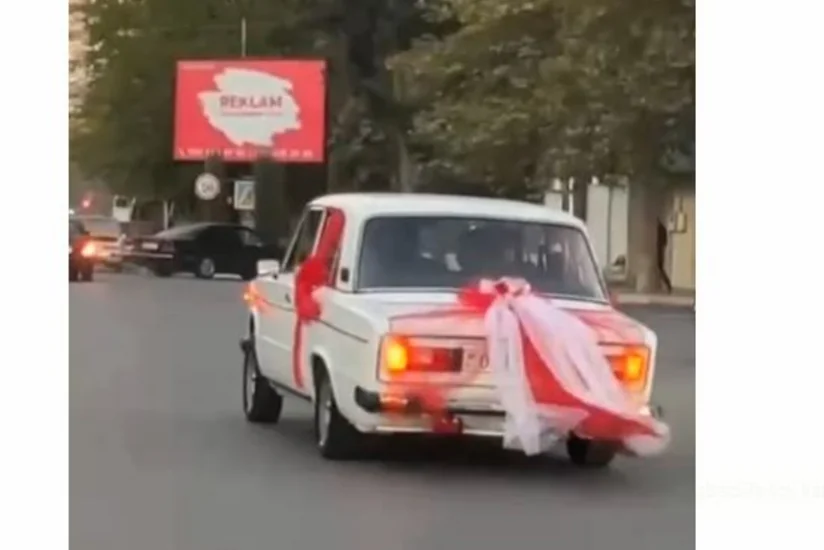 Ağcabədidə toy karvanında avtoxuliqanlıq edən sürücü cərimələnib