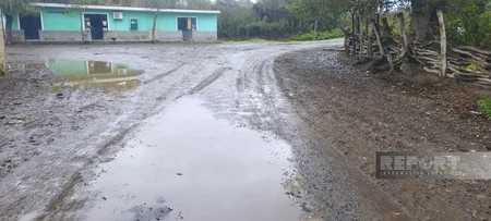 Xaçmazın unudulan kəndləri: sakinlərin çəkdiyi yolu yağış yuyub apardı - REPORTAJ