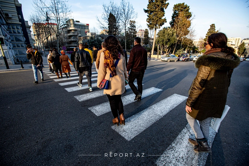 Bakıda piyada keçidlərinin vəziyyəti qənaətbəxşdirmi?
