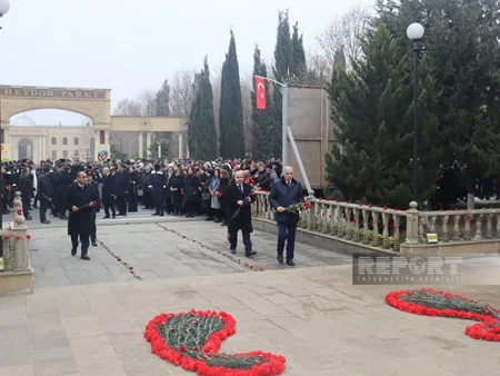 Qərb bölgəsində Ümumxalq Hüzn Günü ilə əlaqədar tədbirlər keçirilib