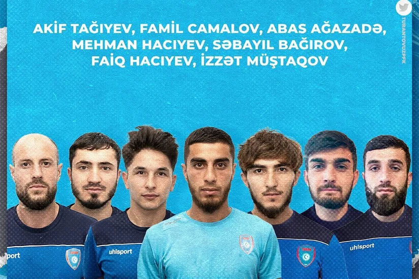 Turan Tovuz 7 futbolçusu ilə müqaviləni yeniləyib