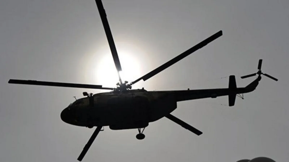Çində helikopter qəzaya uğrayıb, ölən və yaralananlar var