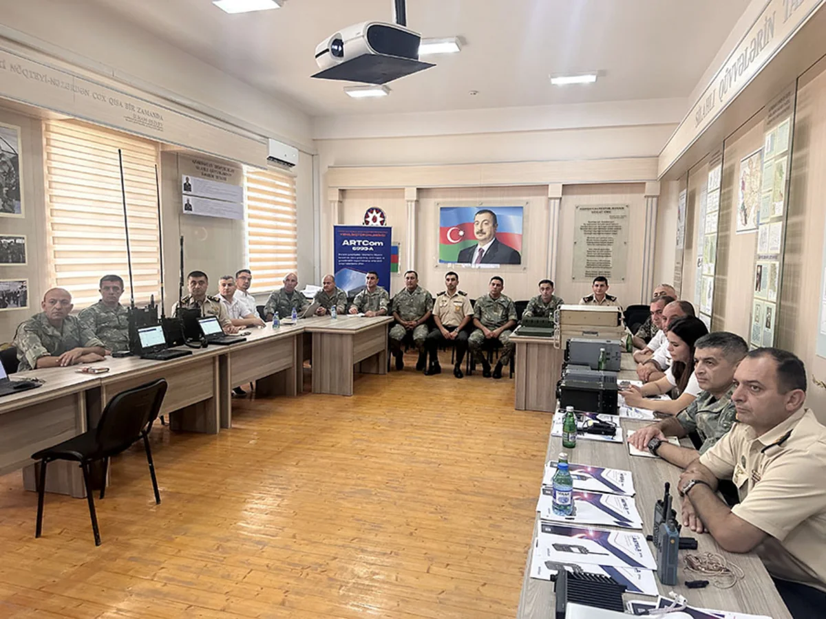 Azerbaijan Army conducts training-methodical session with communications officers