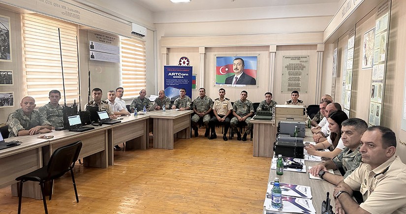 Azerbaijan Army conducts training-methodical session with communications officers