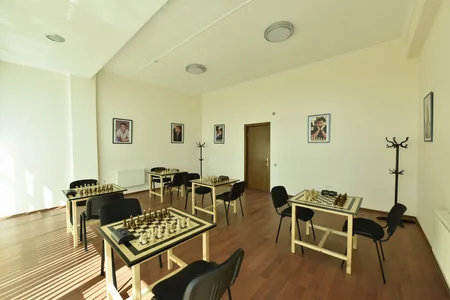 Bakının Buzovna qəsəbəsində yeni idman zalının açılışı olub