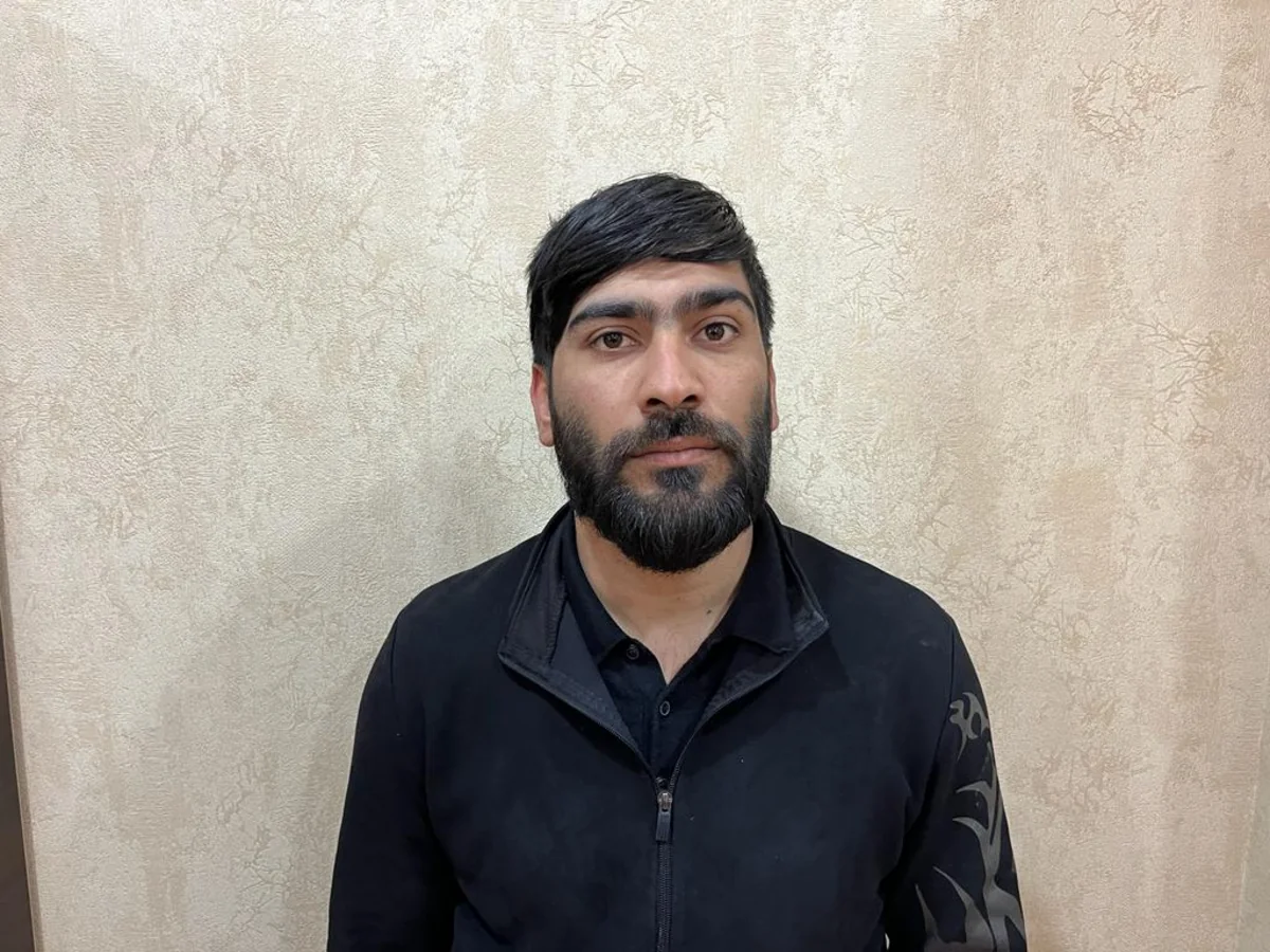 Dəmir yolundan oğurluq edən şəxs saxlanılıb