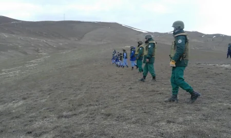 Xızıda 16 ədəd partlamamış hərbi sursat tapılıb