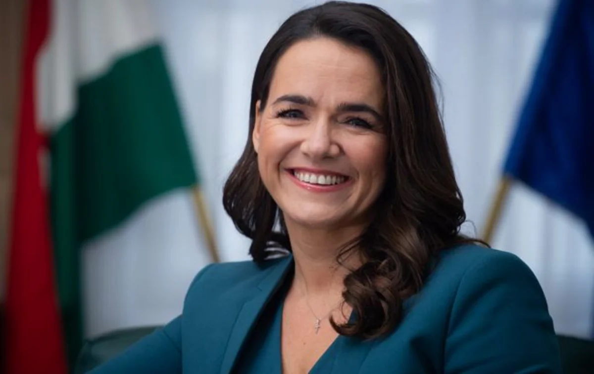 Hungary's new president condemns Russia's 'aggression'