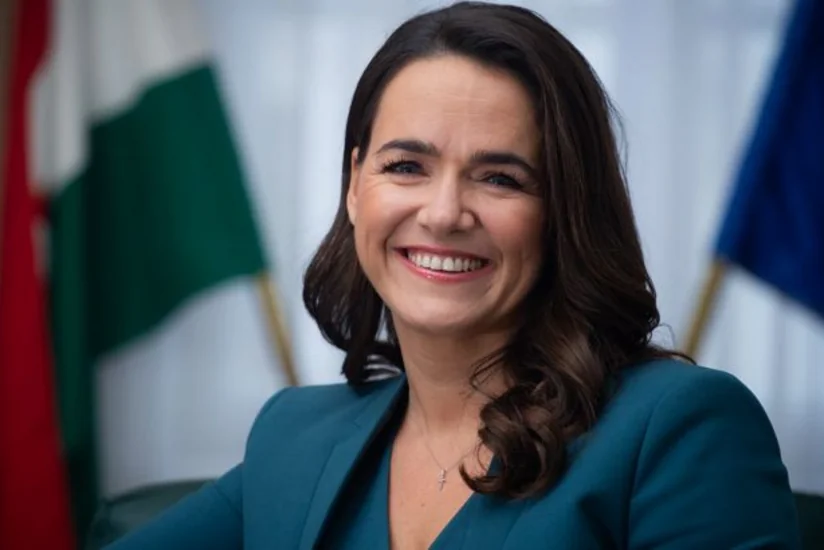 Hungary's new president condemns Russia's 'aggression'