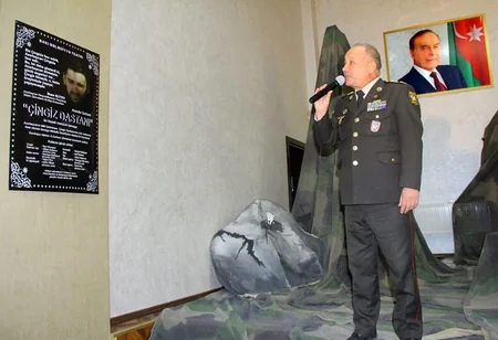Qarabağ müharibəsi veteranına “Hərbi xidmətlərə görə” medalı təqdim olunub