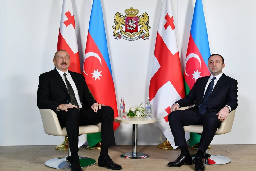 Georgian PM announces issues discussed with Azerbaijani President 