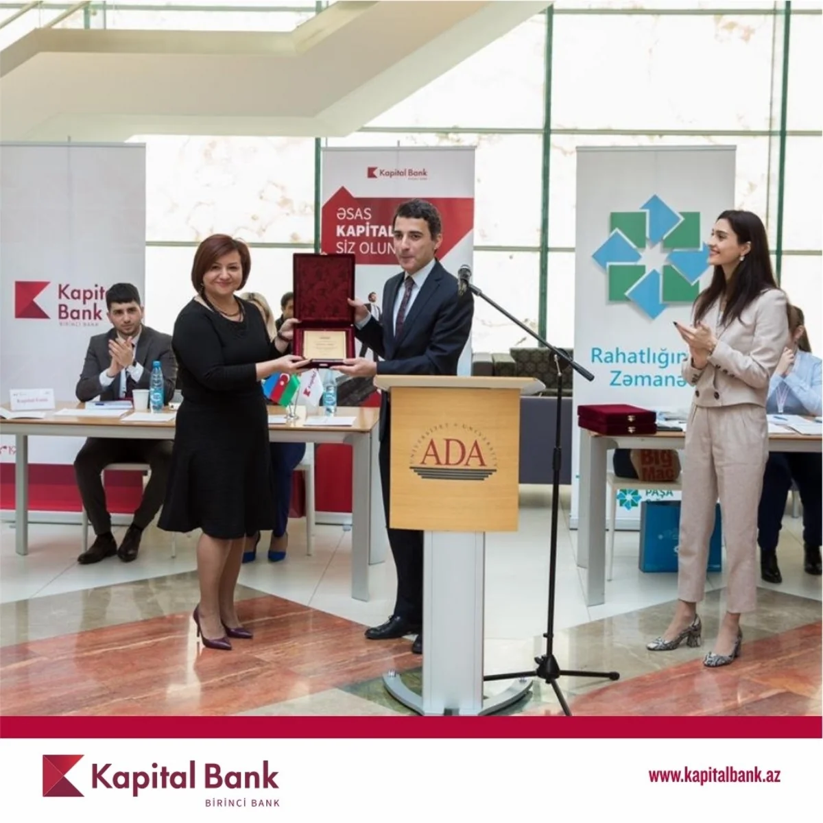 При поддержке Kapital Bank в Университете ADA были проведены Дни карьеры