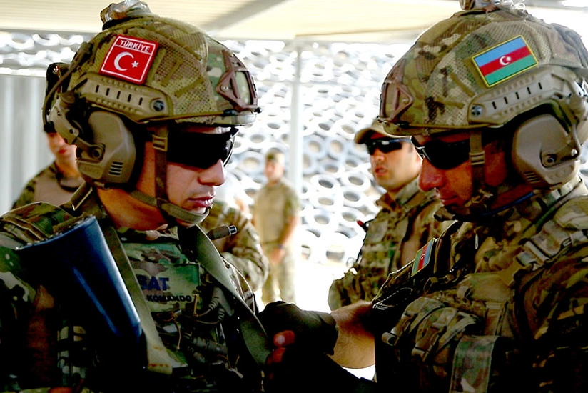 Azerbaijani and Turkish servicemen start joint exercises in Baku