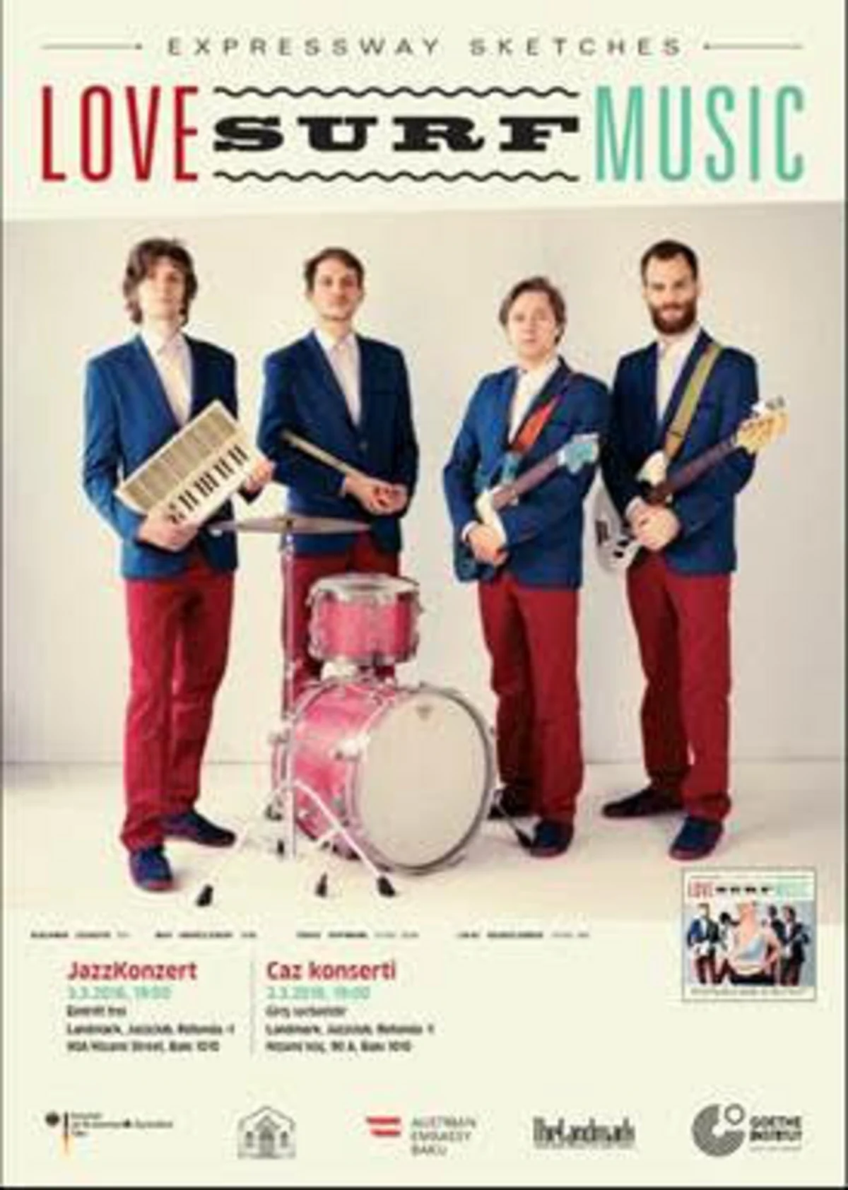 Bakıda Alman-Avstriya caz qrupunun konserti keçiriləcək
