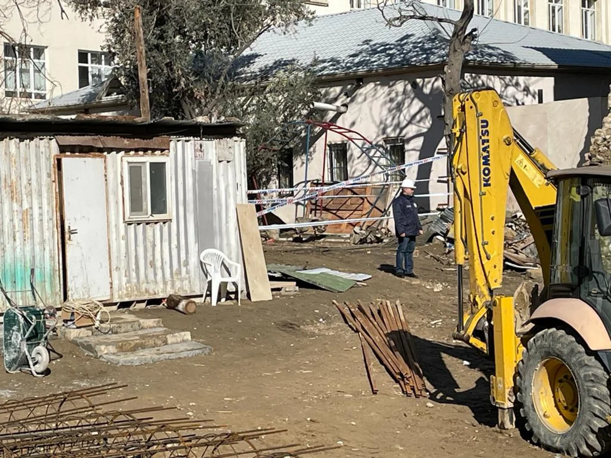 Bakıda qeyri-qanuni tikintinin qarşısı alınıb