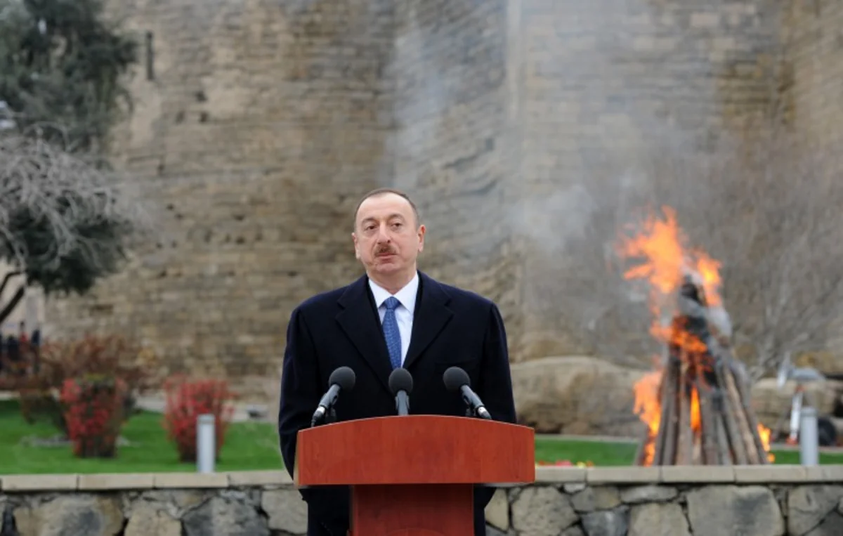 Prezident İlham Əliyev Novruz bayramı münasibətilə ümumxalq şənliyində iştirak edib