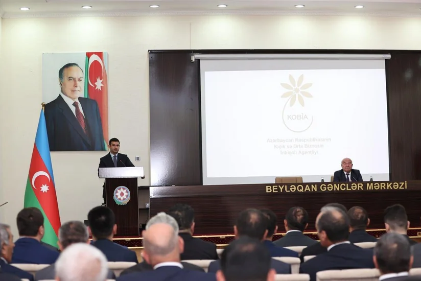 KOBİA Beyləqanda sahibkarlarla görüşüb